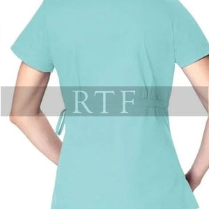 Uniformes de enfermera hechos a medida Unisex más vendidos, conjuntos de fregado de moda que incluyen bata de laboratorio directa de uniformes de hospital finos crudos - Product Image 4