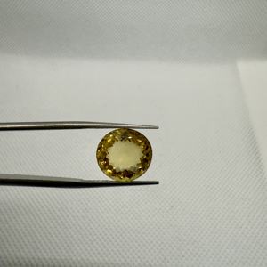 Haute Qualité Carat Semi-Naturel Rond Brillant Coupe Citrine Pierre Prix Compétitif Par Carat Pierres Précieuses En Vrac Bijoux - Product Image 3