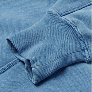 Sweat à capuche personnalisé poids lourd délavé au soleil fabricants de patch de lavage à l'acide Applique brodé recadrée Boxy à capuche pour hommes - Product Image 5