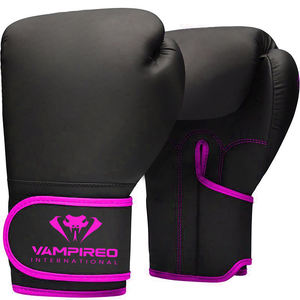 Vente chaude VAMPIREO Marque Adulte MMA Gants Conception De Logo Personnalisé Tout En Cuir Gants De Boxe De Haute Qualité Pakistanais En Gros - Product Image 6