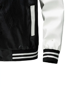 Chaqueta Varsity Unisex Profesional de Alta Gama, Personalizable al por Mayor por Boomletcorp, Colección de Invierno Transpirable de Lona, Reversible - Product Image 3
