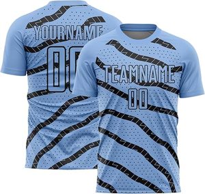 Maillot de football personnalisé à manches courtes, imprimé par sublimation, kit d'équipe de haute qualité pour garçons et hommes - Product Image 2