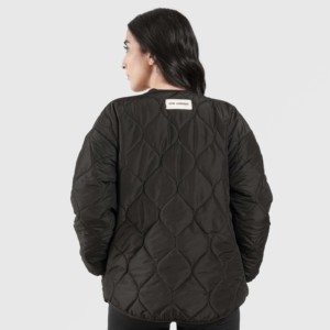 Autumn Quilted Steller Jacket in Black - Product Image 2
