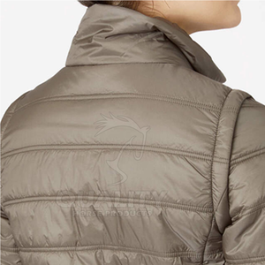 Veste d'équitation légère pour femme fabriquée au Pakistan avec des caractéristiques de protection de sécurité - Product Image 3