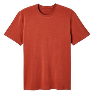 Vente en gros 100% Polyester Hommes Slim Manches Courtes O-Neck T-shirts Sport Décontracté 180 Grammes Logo Personnalisé Vierge OEM Écologique - Product Image 6