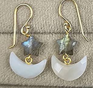 ลาบราดอไรต์สีขาวมูนสโตน