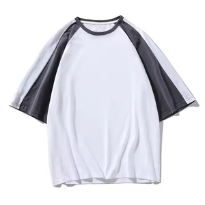 Camiseta de hombre con estampado de algodón 100% personalizado de alta calidad, diseño ajustado de gran tamaño de peso pesado - Product Image 2