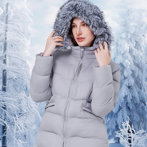 Nueva chaqueta acolchada de Invierno para mujer, ropa acolchada de algodón con capucha cálida, chaquetas de invierno, abrigos para mujer - Product Image 5