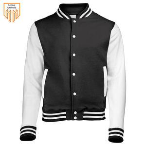 Chaquetas Universitarias Unisex al por Mayor, Personalizadas con Diseño de Collage, Alta Calidad, 100% Lana, Secado Rápido, Transpirables, con Cuello Alto para Invierno - Product Image 5