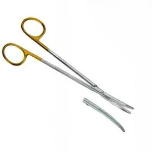 Tijera Metzenbaum personalizada de la mejor calidad TC curvada 18cm Acero inoxidable TC tijera instrumentos quirúrgicos - Product Image 4