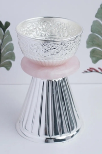 Hot Selling Silver Natural <b>Stone</b> & Brass Decorative Bowl Stand - Product Image 2