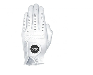 Guantes de Golf de Cuero Genuino Hechos a Medida para Hombre, Servicio OEM, Duraderos, de Primera Calidad, Bajo Precio, Deportivos, con Correa Ajustable para la Muñeca y Gancho - Product Image 2