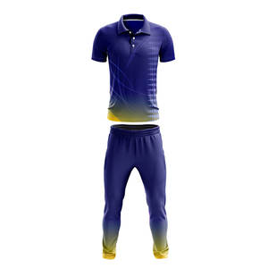 Tenue d'équipe de cricket sur mesure, nouveau maillot et pantalon de cricket en sublimation, taille adulte, vêtements de sport, ensembles de tenue de cricket - Product Image 1