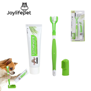 Oral Care Pet Toothpaste and Toothbrush Set for Cats and Dogs Promotional Pet Products