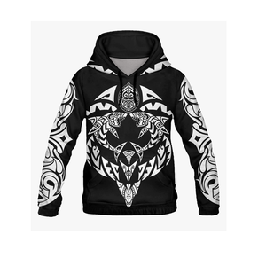 Sudadera con Capucha Deportiva para Hombre, Antiencogimiento, 100% Poliéster, Invierno, Sublimada, Algodón Grueso Estampado, Capucha con Logotipo Personalizado, Color Sólido - Product Image 2