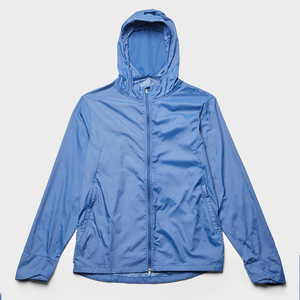 Veste à capuche coupe-vent légère pour homme, taille plus, décontractée, d'hiver, avec logo personnalisé, ourlet réglable, vente en gros, haute qualité - Product Image 6