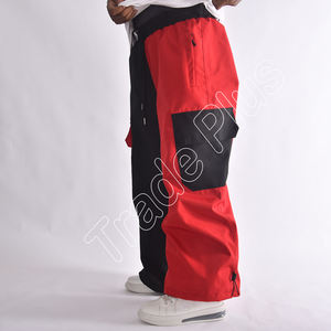 Pantalones de esquí holgados Unisex de alta calidad para hombre, pantalones de esquí de Snowboard de invierno transpirables impermeables con bolsillos con cremallera, pantalones de esquí - Product Image 2