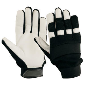 Guantes de Trabajo de Cuero de Alta Calidad Personalizados con Protección TPR Anti-Impactos y Anti-Vibraciones para Mecánicos Industriales - Product Image 6