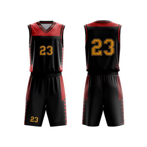 Nouveau design, uniforme de basket-ball personnalisé, léger, dernier matériau de haute qualité, uniforme élégant et confortable - Product Image 4