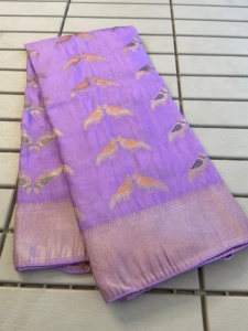 Boutique indienne exclusive dernier Saree vêtements ethniques à la mode créateur de fantaisie figure de paon complexe tissage Sari Boutique indienne - Product Image 3