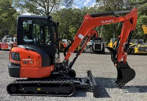 Mini-excavatrice sur chenilles Kubota KX057-5, chargeuse compacte sur chenilles, équipement de construction, KUBOTA KX057-4, mini-excavatrice hydraulique de 5,7 tonnes - Product Image 5
