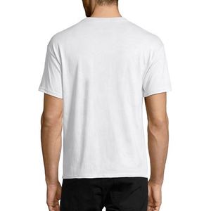 T-shirt ample en coton 100% pour homme, vente en gros OEM, impression de logo personnalisé, motif uni, tissu tricoté, poids 200 grammes - Product Image 4