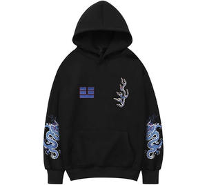 Sweat à capuche en polaire pour homme, hiver 2025/2026, poche kangourou, ajustable, décontracté, coupe régulière, respirant, séchage rapide, uni - Product Image 1