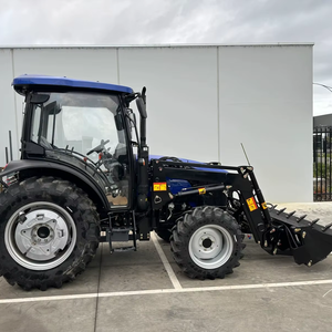 LOVOL M704 Cabin <b>Tractor</b> with Front End Loader With Front End Loader <b>Tractors</b> <b>Trucks</b> Agriculture Mini Farm <b>Tractor</b> - Product Image 1