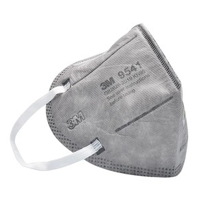 Masque respiratoire jetable 3M 9541 KN95 standard offrant une protection contre les particules solides et la brume dans divers environnements - Product Image 5