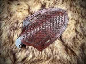 มีดตัดวัววัวกระทิงทำด้วยมือเกรดอุตสาหกรรมปรับแต่งได้กลางแจ้งตั้งแคมป์ - Product Image 6