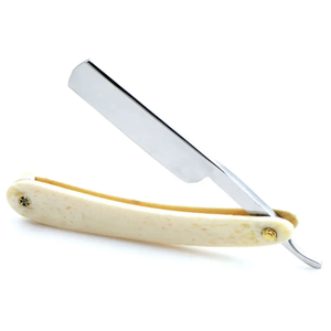 Navaja de Afeitar Recta de Acero Inoxidable con Hoja de Doble Filo, Afeitado Profesional Personalizado - Product Image 5