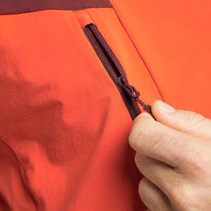 Chaqueta Softshell para hombre fabricada profesionalmente en tamaños personalizados Chaqueta Softshell para hombre con estilo de cremallera Servicio personalizado OEM - Product Image 4