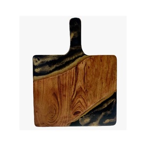 Vente en gros de planche de service en bois de haute qualité Accessoire de salle à manger en résine avec artisanat en résine - Product Image 6