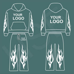 Conjunto Deportivo de Chaqueta y Pantalones Jogger con Cremallera Completa para Hombre, Conjunto de 2 Piezas - Product Image 2