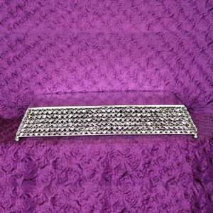 Portavelas de pieza central de plata con cuenco de cristal para decoración de boda/Fiesta de cuatro niveles para decoración de boda decoración de hotel - Product Image 4