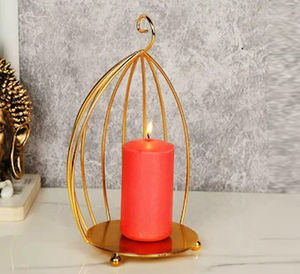 Precio bajo Venta caliente Festival de Navidad Candelero de metal decorativo Ceanterpiece. - Product Image 1