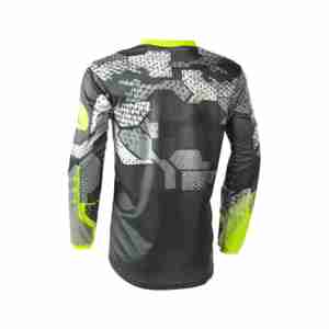 Jersey Deportivo de Motocross Estilizado, Manga Larga, Unisex, Tejido Sublimado Transpirable para Hombre y Mujer, Todas las Temporadas - Product Image 2