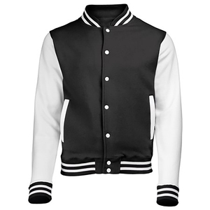 Chaqueta de béisbol Reversible de lana de alta calidad para hombres Stand Winter Pattern Chenille Bordado CollegeBaseballjacket para hombres - Product Image 5