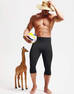 Leggings pour hommes personnalisés, leggings de compression 100% coton pour l'entraînement en salle de sport - Séchage rapide, respirant, fabricant de vêtements de sport OEM - Product Image 4