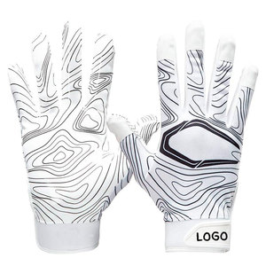 Gants de football américain respirants pour jeunes Gants de football américain nouveau style Gants de football américain pour hommes Fournisseur de gants de football - Product Image 2