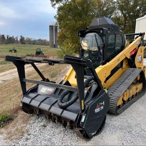 Cargadora Compacta de Orugas CAT 299D3 XE con Desbrozadora Forestal CAT HM418C, Garantía de 3 Años, Monitoreo Remoto - Product Image 1
