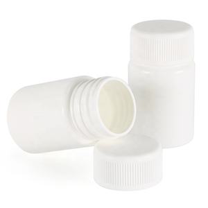 35ml-100ml large bouche droite vide Hdpe supplément en plastique pharmaceutique bouchon à vis midical pharmacie bouteille - Product Image 2