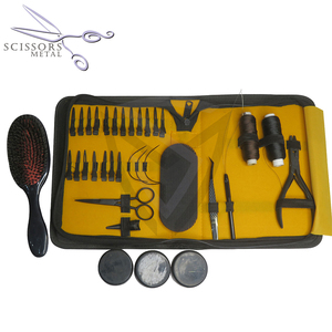 Premium <b>Hair</b> <b>Extension</b> <b>Tools</b> Kit Black Matt Powder Coating color <b>Hair</b> Care & Styling <b>Tools</b> Surgical Grade Sustainable <b>Tools</b> kit - Product Image 2