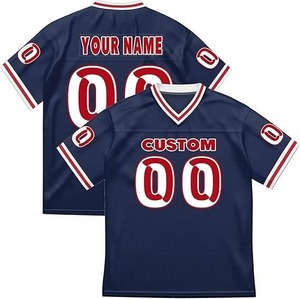 2025 hombres camisetas de fútbol americano cómodo secado rápido poliéster manga corta Venta caliente a un precio - Product Image 3