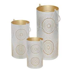 Blooming Flower Design Support votif en fer Forme élégante Lumière apaisante pour une utilisation festive ou quotidienne pour Noël Anniversaire de Pâques - Product Image 1