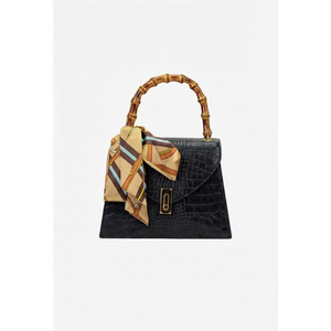 Bolso Estructurado en Piel de Cocodrilo Genuina - Hecho en Italia - Art. 25372 - Product Image 6