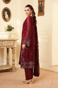 Collection haut de gamme 2025 de costumes de soirée en mousseline pour femmes, style indien et pakistanais, vêtements de haute qualité, salwar kameez pour femmes - Product Image 3