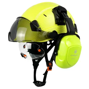 Casco di sicurezza da costruzione protezione della testa da lavoro industriale salvataggio elmetto in ABS di alta qualità