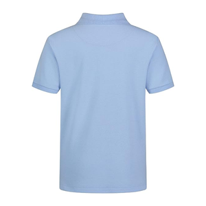 Polos personnalisés respirants avec logo brodé pour hommes Polo décontracté anti-rétrécissement à manches courtes 100 coton - Product Image 4