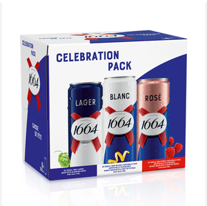 Mejor Precio, Cerveza Blanca KRONENBOURG 1664, Variedad de Cerveza Lager de Trigo y Oscura en Botellas, Latas, Barriles y Cajas Disponibles a Precios de Mayoreo - Product Image 1